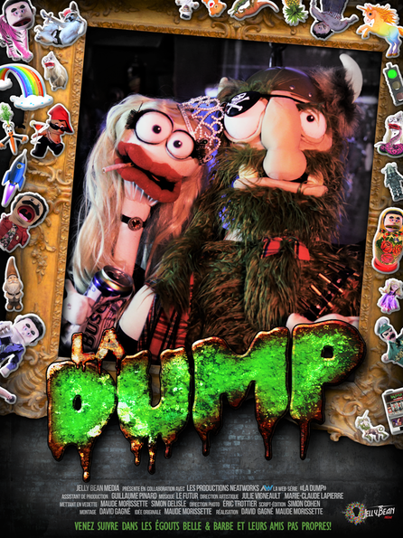 Photos Image Affiche poster La Dump, The Dump : Belle et Barbe en 2015. Beauty and Beard marionnette puppets